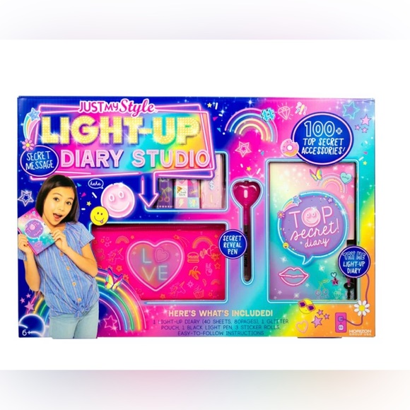 Just My Style Light-Up Diary Studio! Secret invisible ink - Picture 1 of 4